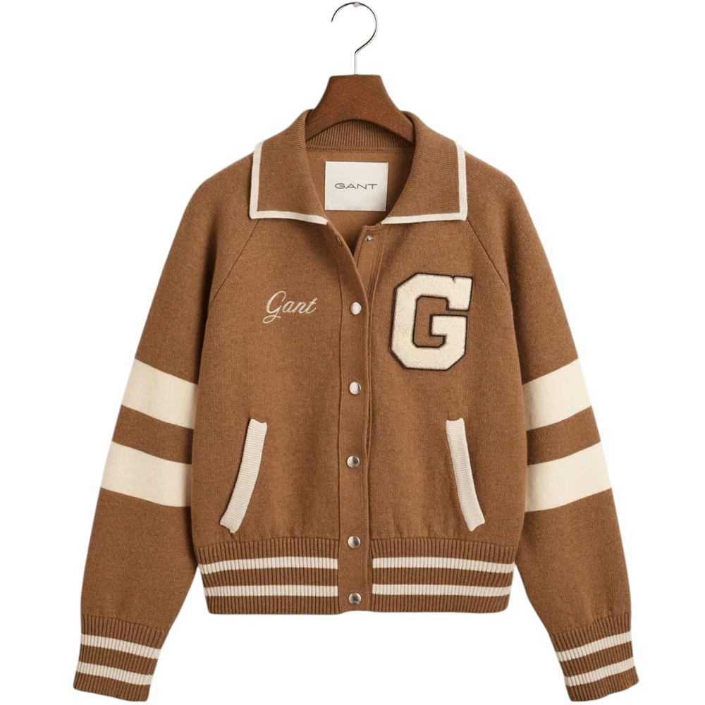 Gant Varsity Knitted Jacket